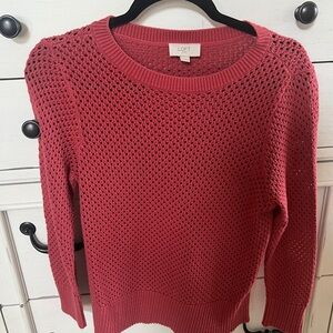 LOFT Women's Rose Sweater